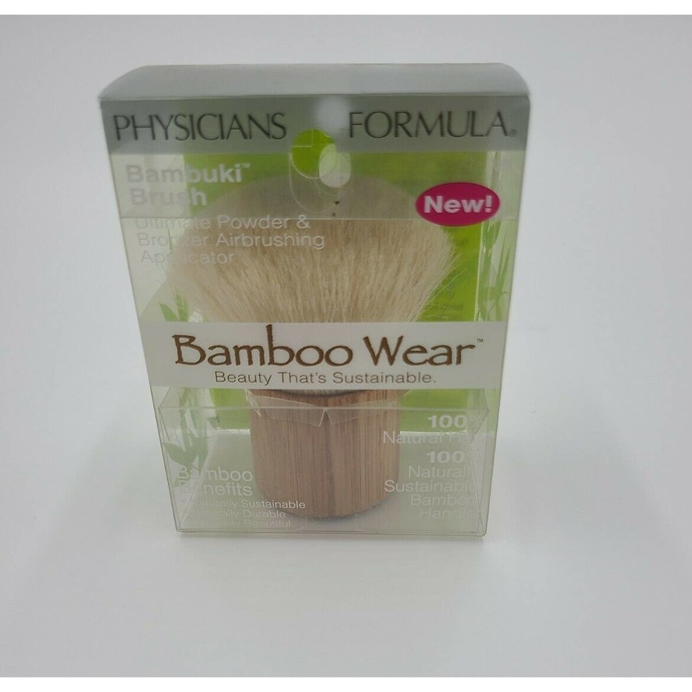 PHYSICIANS FORMULA BAMBOO WEAR BAMBUKI BRUSH # 7096 KABUKI